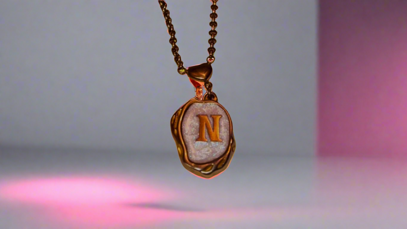 Gold Initial Pendant