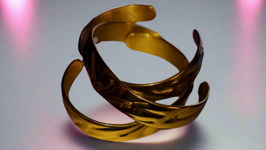 Halo Cuff style 2 triple stack